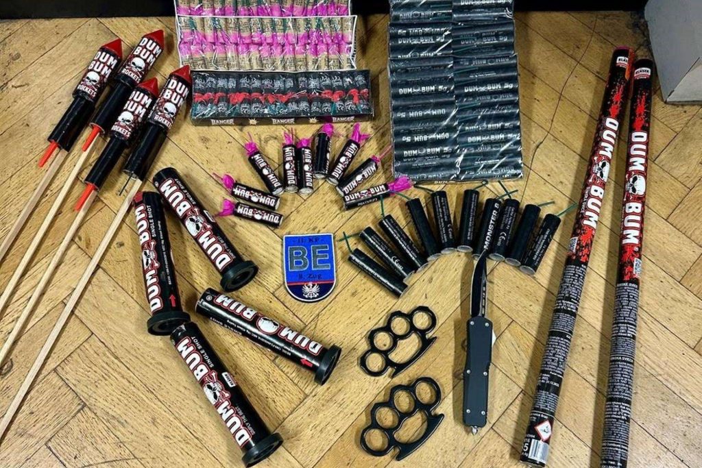 "الشرطة في فيينا تصادر 1000 قطعة من الألعاب النارية غير القانونية" 